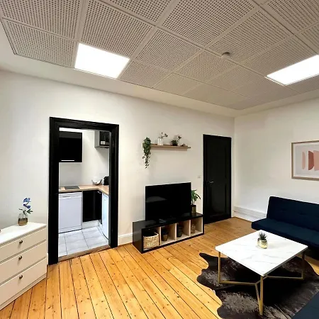 Le 84-appartement 5 Min De Strasbourg Centre-8 Personnes- Kids Friendly, Jeux, Arcade, Flechettes Appartamento