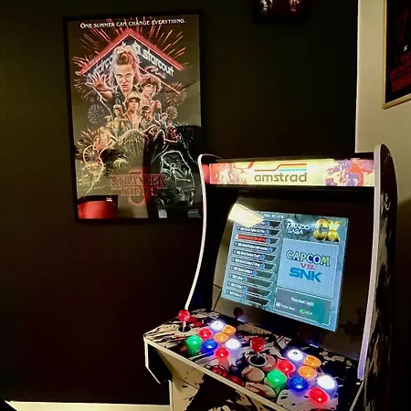 Le 84-appartement 5 Min De Strasbourg Centre-8 Personnes- Kids Friendly, Jeux, Arcade, Flechettes * Schiltigheim